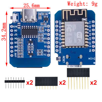 Based ESP8266 CH340G Nodemcu V2 Mini Pro V3.0 NodeMcu 4MB/16MB Bytes Lua WIFI Internet Of Things Development Board