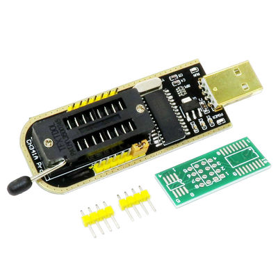 CH341A 24 25 Series EEPROM Flash BIOS USB Programmer Module + SOIC8 SOP8 Test Clip For EEPROM 93CXX / 25CXX / 24CXX