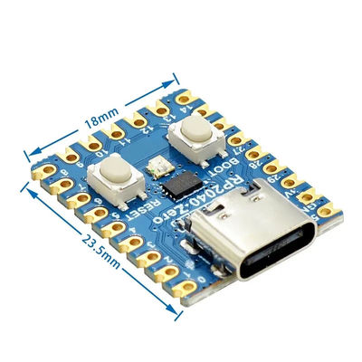 RP2040-Zero for Raspberry Pi Microcontroller PICO Development Board Module Dual-core Cortex M0+ Processor 2MB Flash