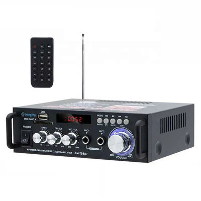 120W LDZS AV-298BT Stereo Audio Amplifier with Wireless BT 2.0 and HIFI Sound Quality