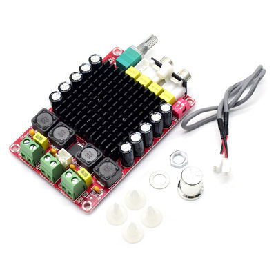 TDA7498 Digital Amplifier Board with 2*100W Output Power DC14-34V Input Voltage and Overheat Protection