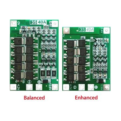 CA-3S-40A Li-Ion Lithium Battery PCB BMS Protection Board