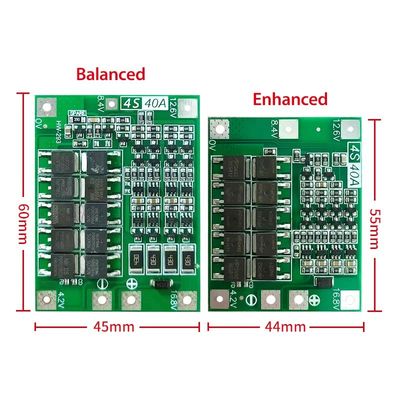 CA-4S-40A Li-Ion Battery Charger Lipo Cell Module PCB BMS Protection Board For Drill Motor 12.6V With Balance