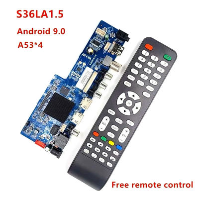 Universal 32-Inch 1+8G Smart LED TV Circuit Board PCB-Based Motherboard With 12V Voltage