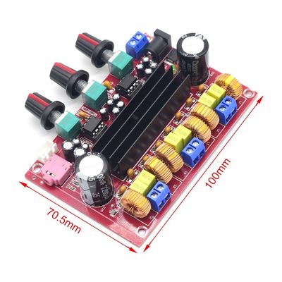 CA-3116P Digital Amplifier Module with TPA3116D2 Chip 50Wx2+100W Output and DC12-24V Voltage