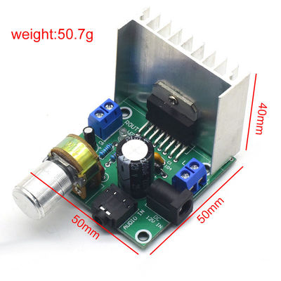 CA-7297 Digital Amplifier Module 2*15W Dual-Channel Parts DIY Kit Audio Amplifier Board TDA7297