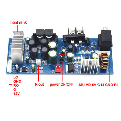 CA-3116A Digital Subwoofer Amplifier Board 8-24V 2*50W TPA3116 Amplifier Module