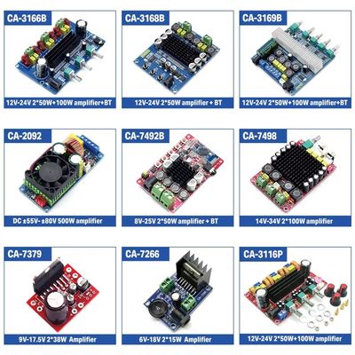 2*50W Wireless Digital Power Amplifier Board TPA3116D2 DIY Speaker Amplifier Module