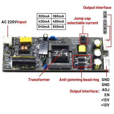 CA-132C New Original LCD LED Built-in Constant Current Power Driver Board
