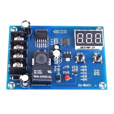 XH-M603 12-24V Storage Lithium Battery Charger Control Switch Protection Board With LED Display