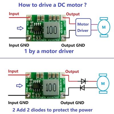 Standard Mounting Type DC-DC Converter Board for 4.5V-18V to 3V-6V Voltage Regulation