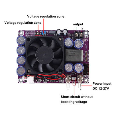 500W 25A Car Power Amplifier Power Supply Module DC-DC Step Up Boost Converter Boost Module