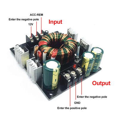 DC to DC Converter Dual Power Board Car Amplifier Single 12V to 24V 35V Subwoofer Boost
