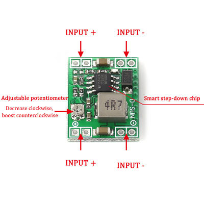 MP1584EN 3A Adjustable DC-DC Step-Down Module for Wide Temperature Range and Industrial
