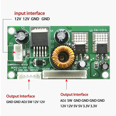 Creatall CA 1215 LCD Repair Tool Step Down DC-DC LED TV Voltage Switch Converter Board LED Power Supply