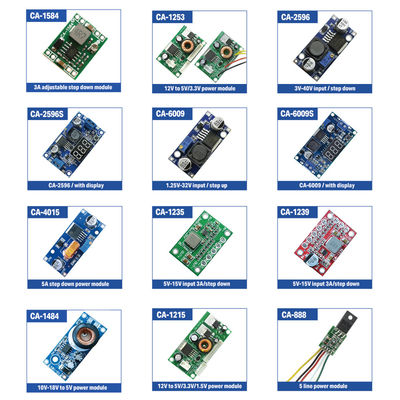 DC-DC Step Down Power Module LM2596S 4.0-40 to 1.3-37V for Industrial Applications