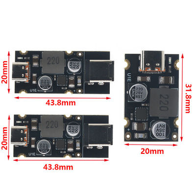 QC4.0 QC3.0 Type-C USB PD65W Fast Charging Adapter Module with Standard Mounting Type