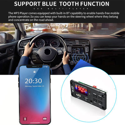 50W Bluetooth 5.0 Car Audio Amplifier Module with USB TF FM Radio and 5.0 Channels