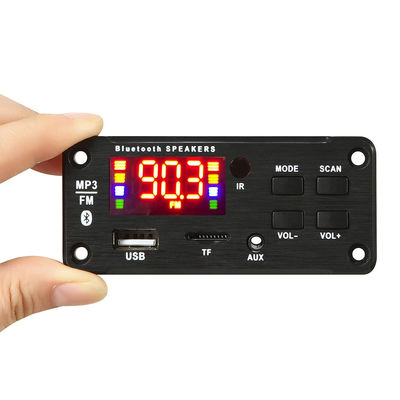 2*25W 50W Car Audio USB TF FM Radio Bluetooth MP3 Amplifier Module with 5.0 Channels