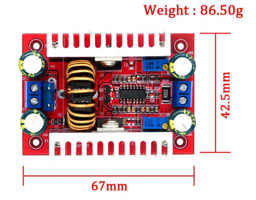 3-5V DC 400W 15A Step-up LED Driver Charger Power Supply Module for Voltage Boosting