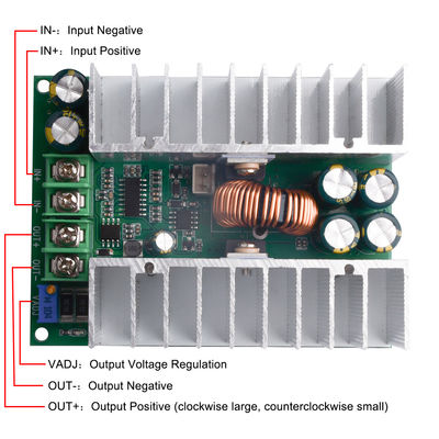 Adjustable 500W Step Down Module for Standard Mounting Type DC-DC CC CV Buck Converter