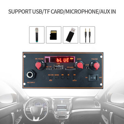 2x10W Bluetooth 5.0 Stereo Motherboard with MP3 Decoder and FM Radio Function
