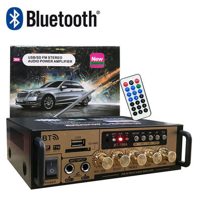 Home Audio Amplifier Mini 12V Lossless U Disk Radio with 2 Channels 2.0 and BT Board
