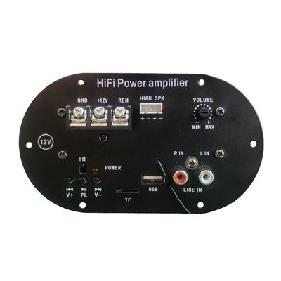 50W Subwoofer Tube Car Amplifier Board with Bluetooth 5.0 and TF Card/USB Playback