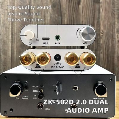 50W*2 BT 5.0 Audio Power Amplifier Board Module 2.0 Dual Channel Stereo Receiver Amplifier