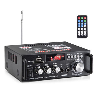 2 Channels 2.0 LCD Display 300W 300W Digital HIFI Audio Stereo Power Amplifier for Sound