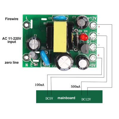 Standard Mounting Type AC-DC 110-220V Switching Power Supply Module with 6W Output Power