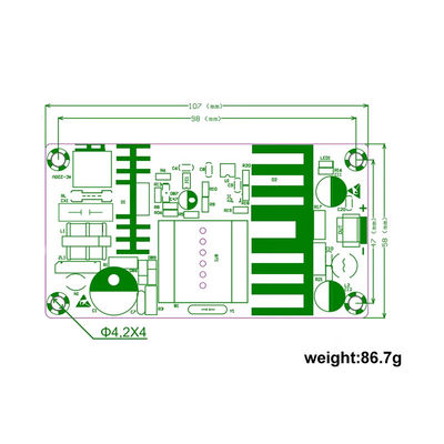 300W High Power Switching Power Supply Module for AC 85-265V to DC12V 8A Boost Converter