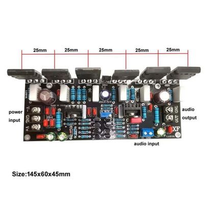 300W Single Channel 1943 5200 Toshiba Transistor Rear Stage Upgrade for Audio Amplifier