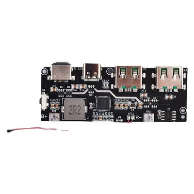 22.5W QC4.0 PD3.0 5 Port Dual USB Mobile Power Bank Circuit Board Protection Motherboard