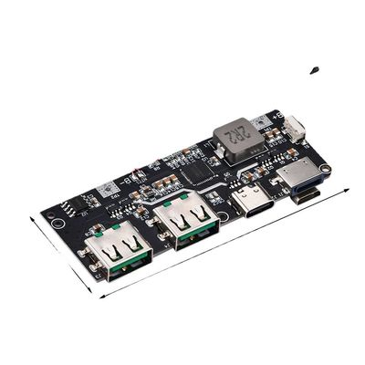 22.5W QC4.0 PD3.0 5 Port Dual USB Mobile Power Bank Circuit Board Protection Motherboard