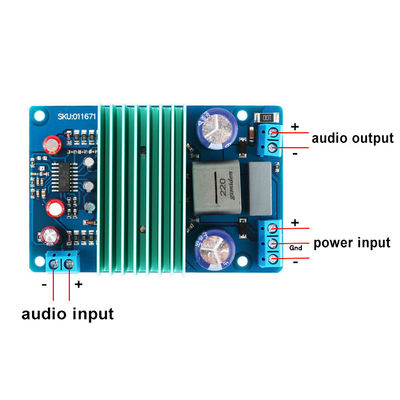 250W Class D HIFI Digital Amplifier Board with LM3886 for Professional Audio Systems