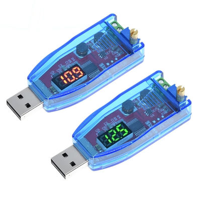 Adjustable Potentiometer USB Step Up/Down Converter for LED DC-DC 5V to DC 1-24V Power
