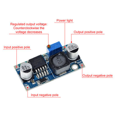 Adjustable Voltage Regulator LM2596S DC-DC Converter Board for Step Down Power Supply