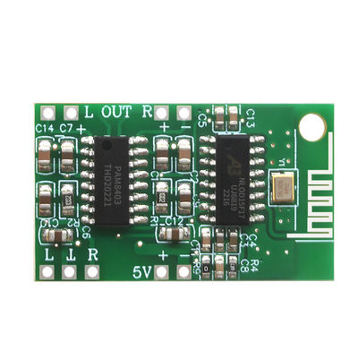 5V Digital Audio Power Amplifier Class D Stereo Module Bluetooth 5.0 and PAM8403 Chipset