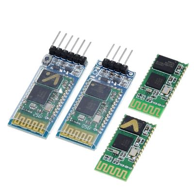 Wireless Bluetooth Module HC-05 HC-06 RF Transceiver with 2.4G Frequency 3.3V TTL Level and 10 Meter Range UART Converter