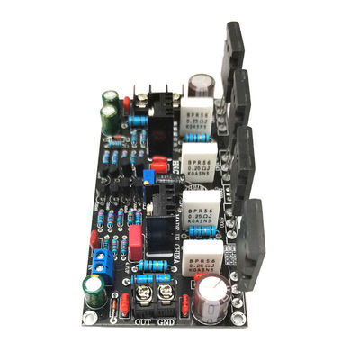 200W Mono Power Amplifier Board with 1943 + 5200 Toshiba Pair Tube and Wide Power Supply Range (20V-90V)