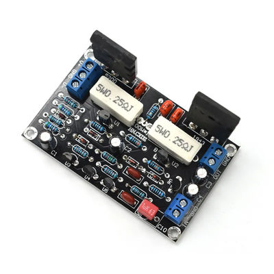 100W Rated Output Power Mono Channel HIFI Audio Amplifier Board with Dual DC 10-45V and Low Noise Zero Drift