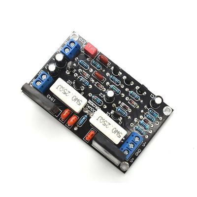 100W Rated Output Power Mono Channel HIFI Audio Amplifier Board with Dual DC 10-45V and Low Noise Zero Drift