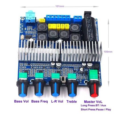 CA-3169B 2.1 Channel Audio Power Amplifier Board with High Fidelity Sound and Compact 100x75x30mm Design