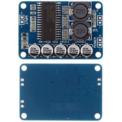 35W Digital Power Amplifier Module TDA8932 Blue Audio Board for Working Voltage DC 10-30V