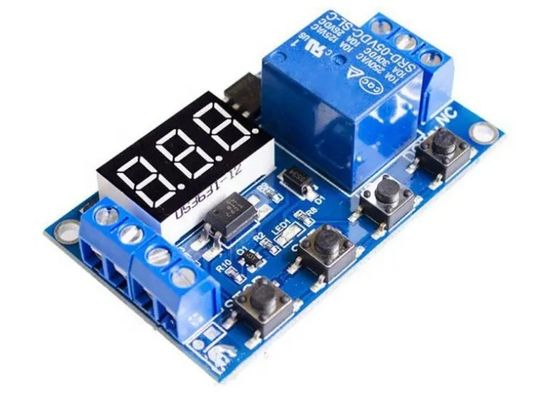 Sealed 12V Digital LED Display On/Off Timer Relay Switch Board for PCB Manufacturing