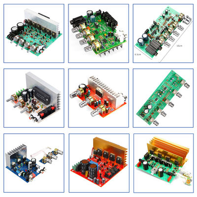Dual AC Series Power Amplifier Board Preamp DX338A with Dual 12V Linear and Comparators