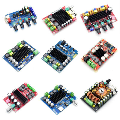 240W High Power Subwoofer Amplifier Board with Dual AC18-24V Input and 3*80W Peak Output for Home Theater