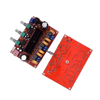 TPA3116D2 Audio Module 2.1 Channel Class D Power Amplifier Board with 200W Output Power and DC12-24V Wide Voltage