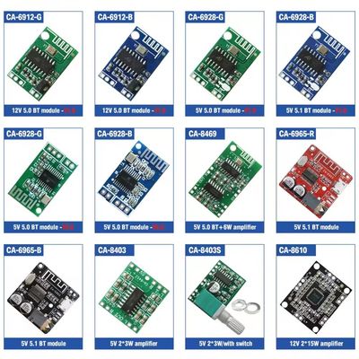 High Power Audio Tone Control Board TPA3116D2 Digital Amplifier With 12-24v Function